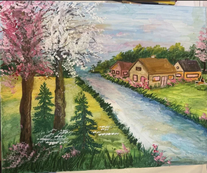Student Artwork at Shostakovich School (photo 35)