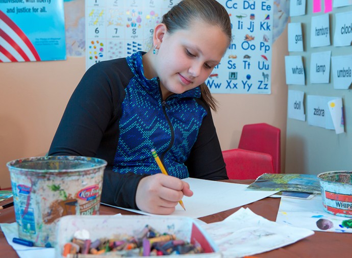 Drawing Class at Shostakovich School (photo 15)
