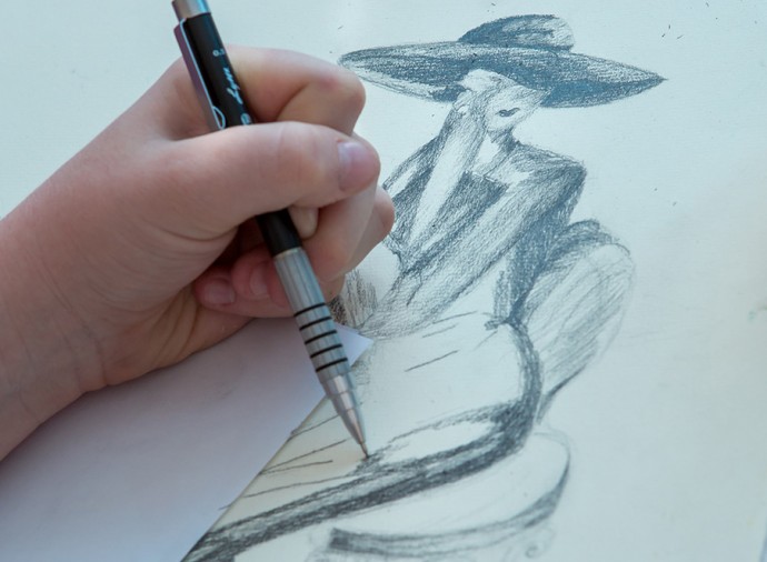 Drawing Class at Shostakovich School (photo 13)
