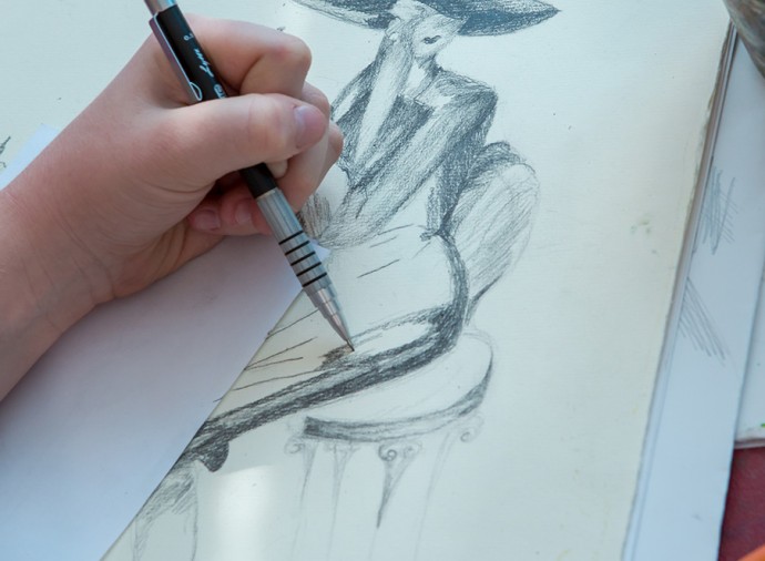 Drawing Class at Shostakovich School (photo 12)