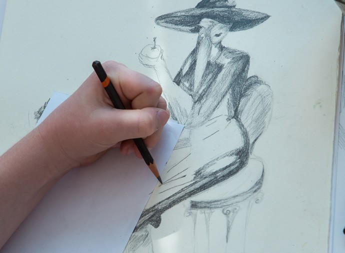 Drawing Class at Shostakovich School (photo 8)