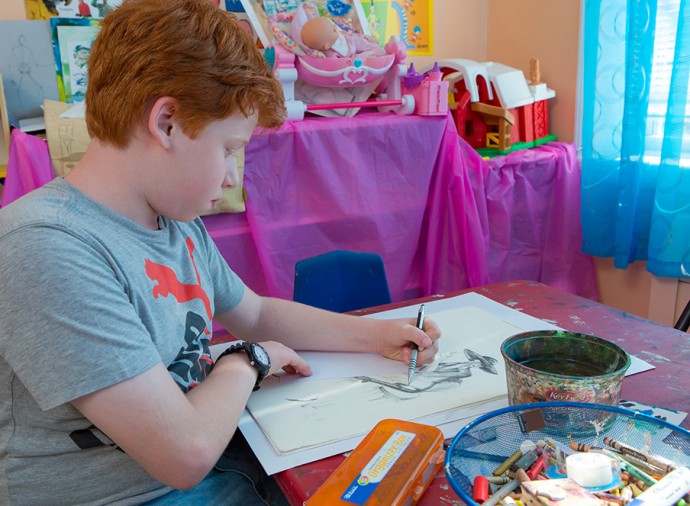 Drawing Class at Shostakovich School (photo 11)