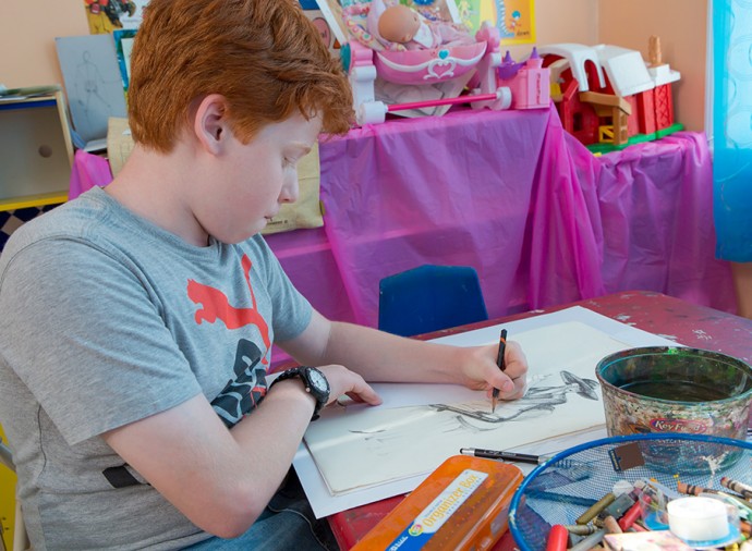 Drawing Class at Shostakovich School (photo 10)